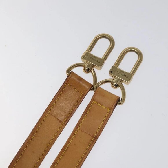 LOUIS VUITTON Adjustable Shoulder Strap Leather 35.8""-42.9"" Beige - Picture 6 of 14